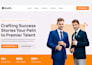 design recruitment website, job portal, job board hiring staffing agency website